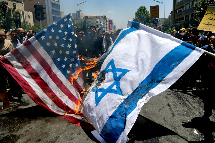 Pro-Hamas, anti-American protesters burn American and Israeli flags, while chanting “Death to America, Death to Israel. Those who seek to “globalize the Intifada” seek not only the destruction of Jews and Israel, but also destruction of the United States and Western civilization.