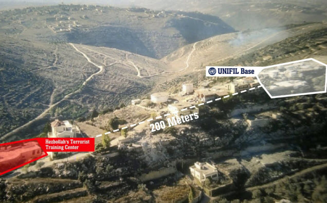 While the job of the UN's UNIFIL "peacekeeping force" was to prevent Hezbollah from rearming in southern Lebanon, the UN group actually spent 17 years watching Hezbollah create a massive military presence on Israel's border, including a training center just 200 yards from the UNIFIL base.